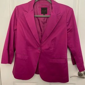 The Limited Fuschia Blazer
